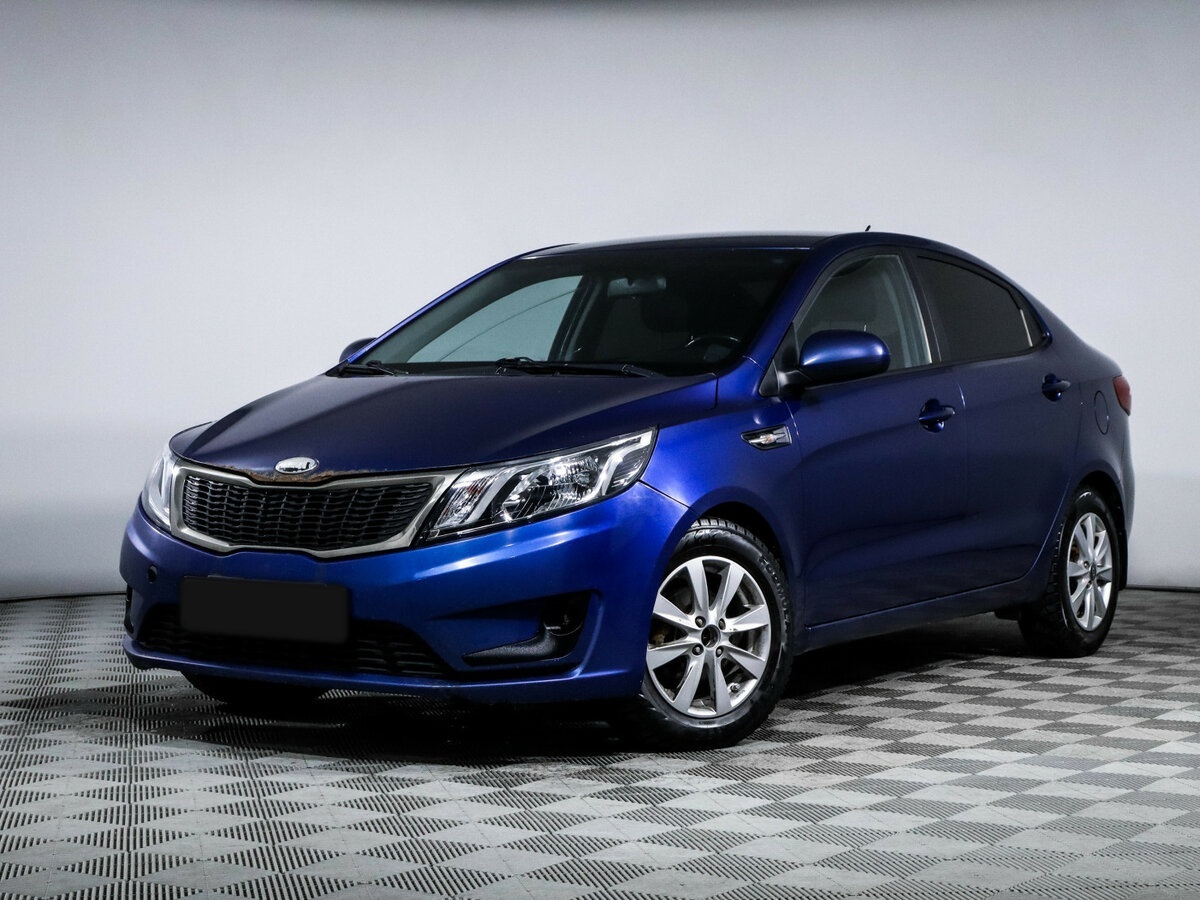 Kia Rio с пробегом — 2015 год. Фото: #0