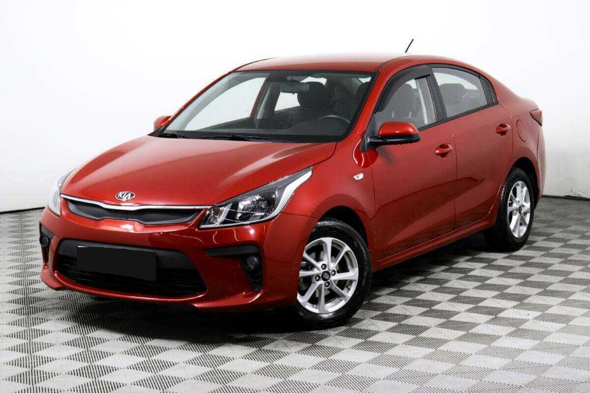 Kia Rio с пробегом — 2018 год. Посмотреть фото