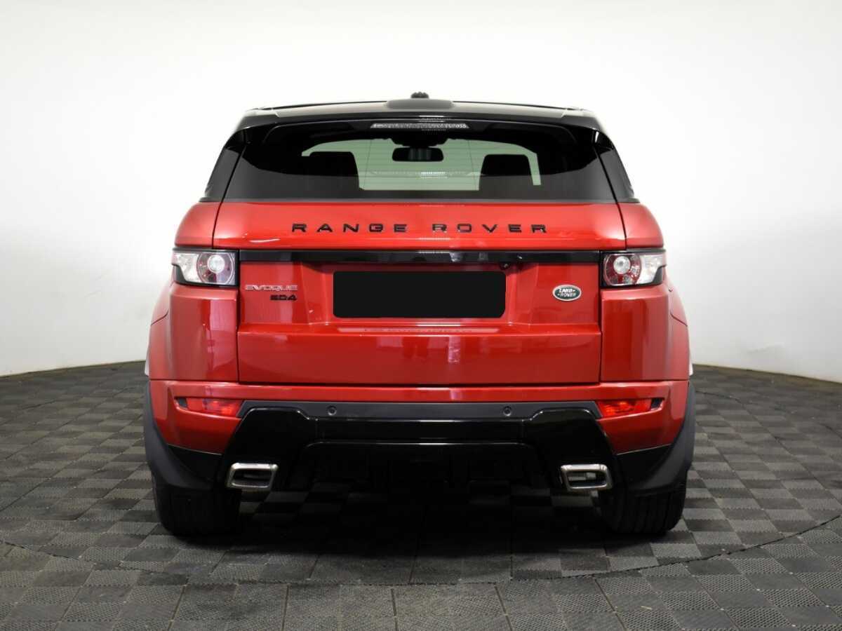 Land Rover Range Rover Evoque с пробегом — 2015 год. Фото: #4