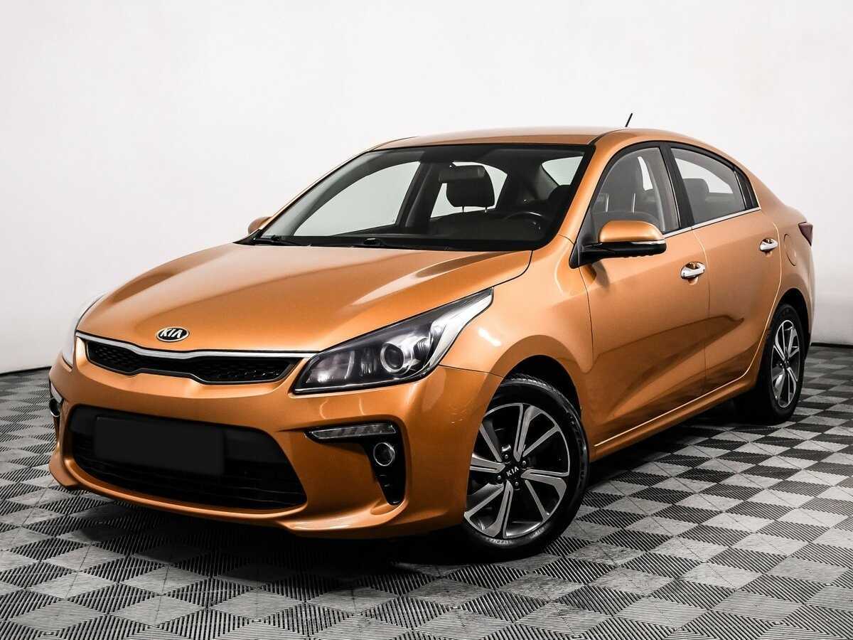 Kia Rio с пробегом — 2018 год. Посмотреть фото