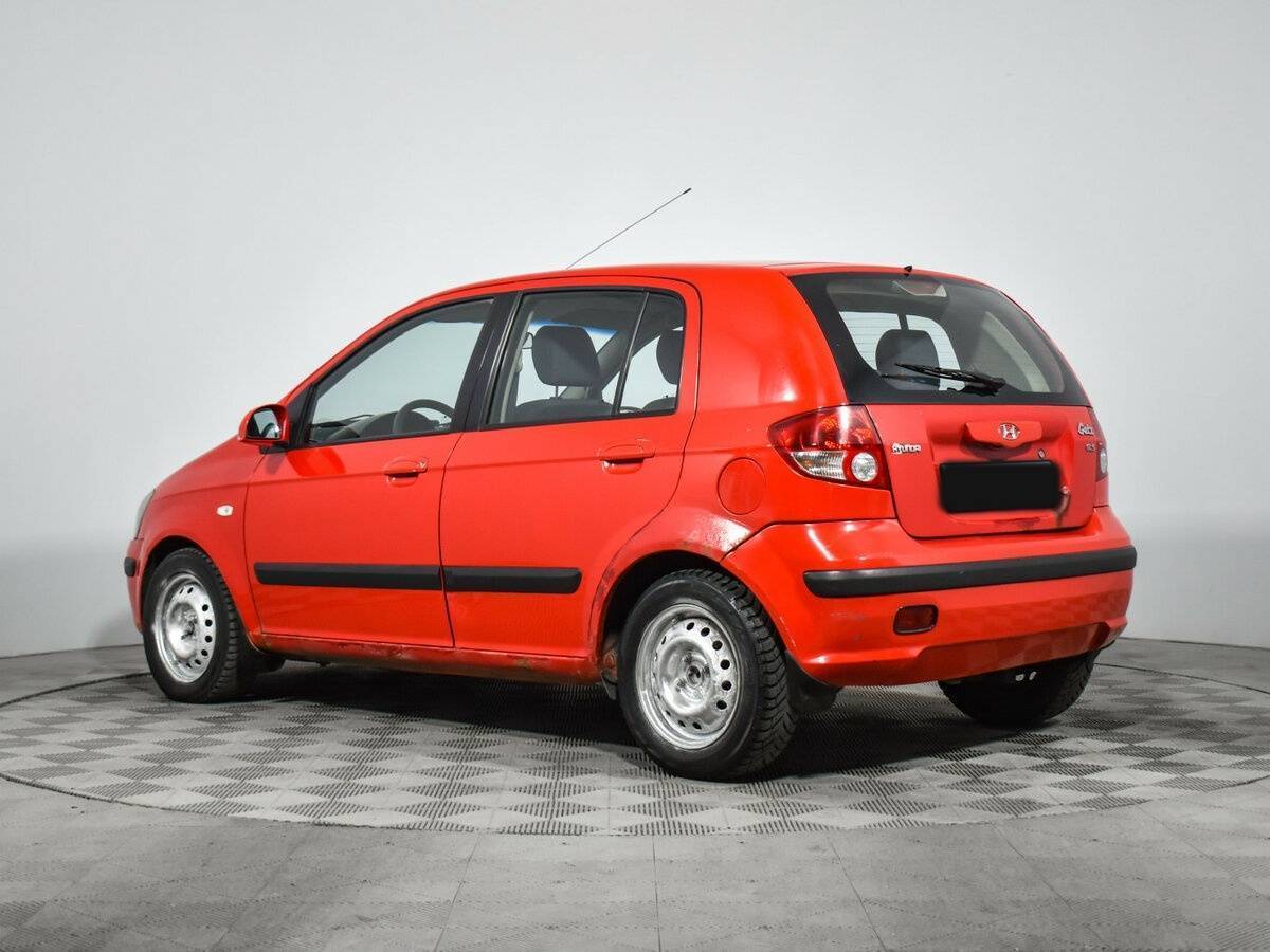 Hyundai Getz с пробегом — 2004 год. Фото: #6