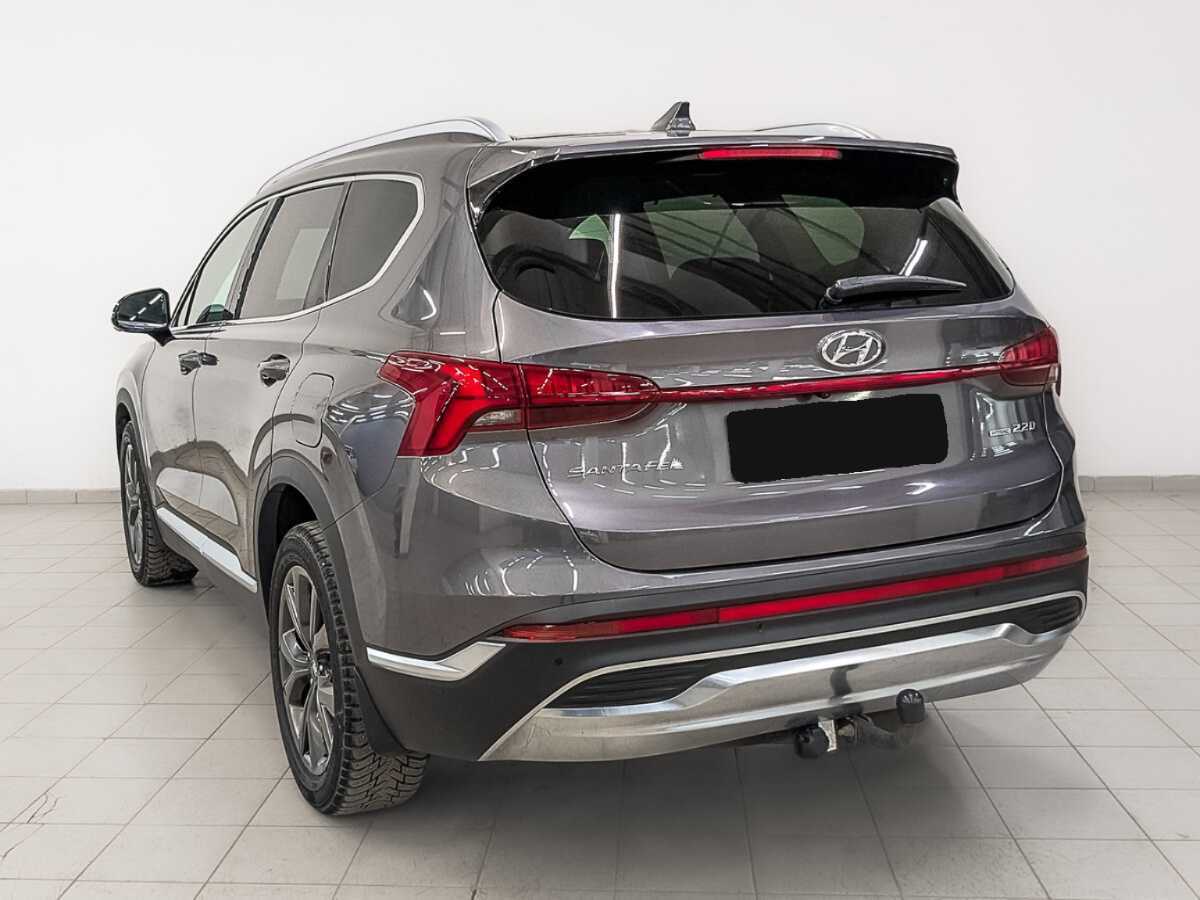 Hyundai Santa Fe с пробегом — 2022 год. Фото: #6
