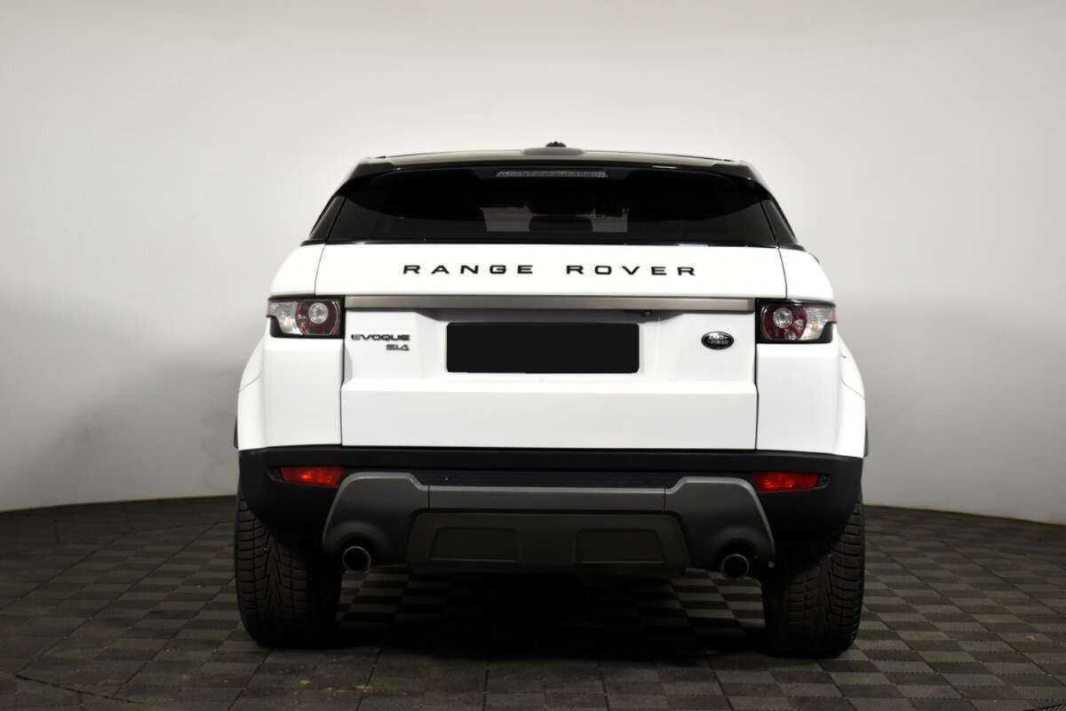 Land Rover Range Rover Evoque с пробегом — 2012 год. Фото: #4