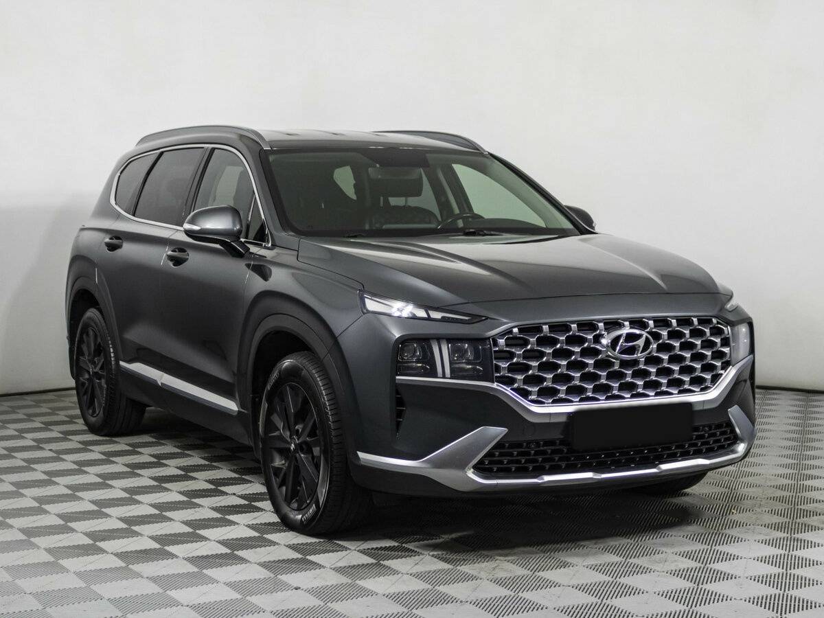 Hyundai Santa Fe с пробегом — 2021 год. Фото: #2