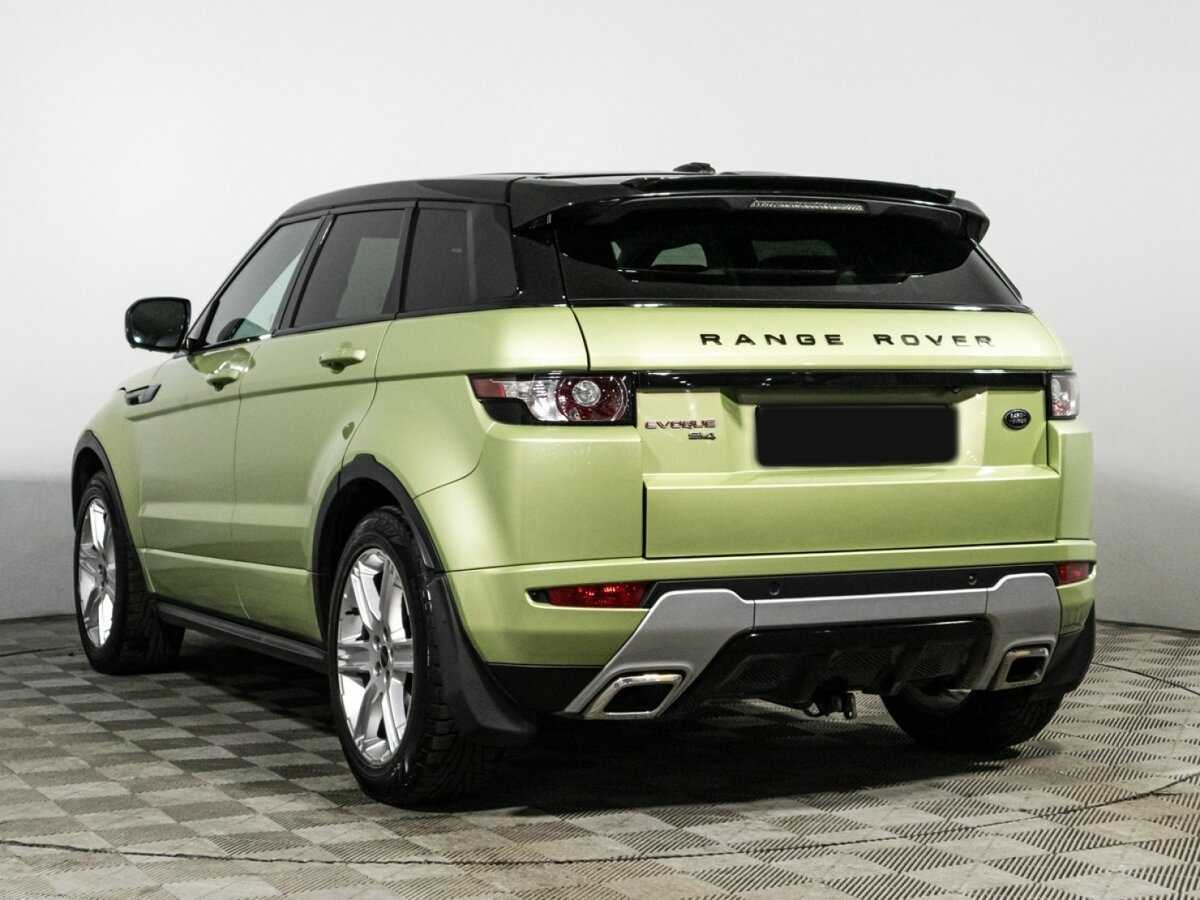 Land Rover Range Rover Evoque с пробегом — 2012 год. Фото: #6