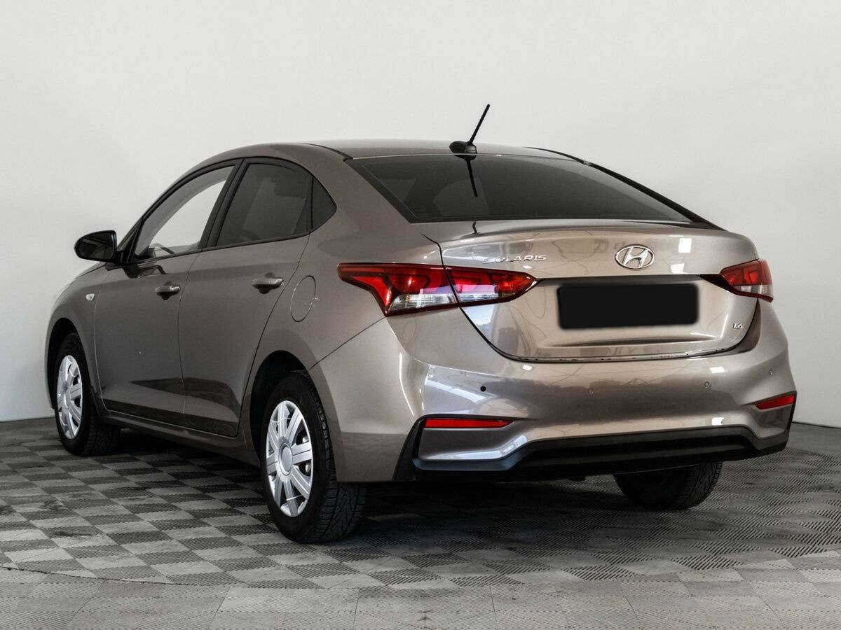 Hyundai Solaris с пробегом — 2019 год. Фото: #6