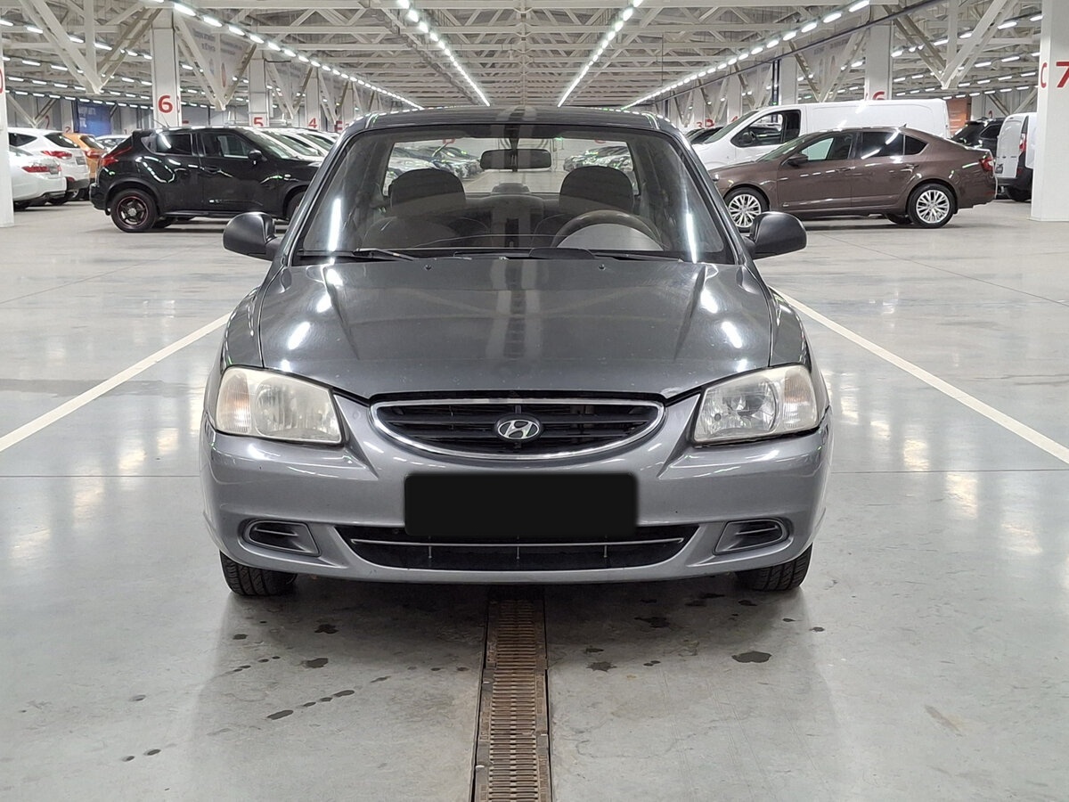 Hyundai Accent с пробегом — 2008 год. Фото: #1