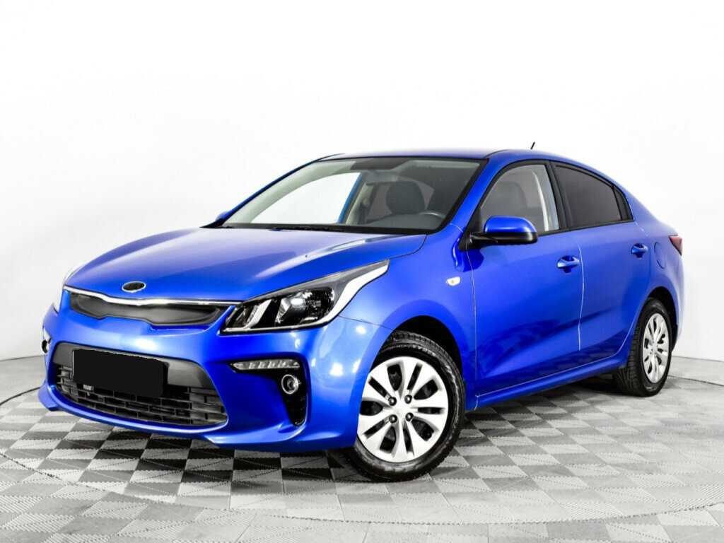 Kia Rio с пробегом — 2018 год. Посмотреть фото