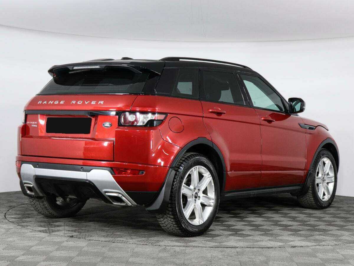 Land Rover Range Rover Evoque с пробегом — 2012 год. Фото: #3