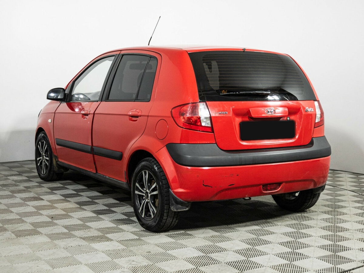 Hyundai Getz с пробегом — 2007 год. Фото: #6