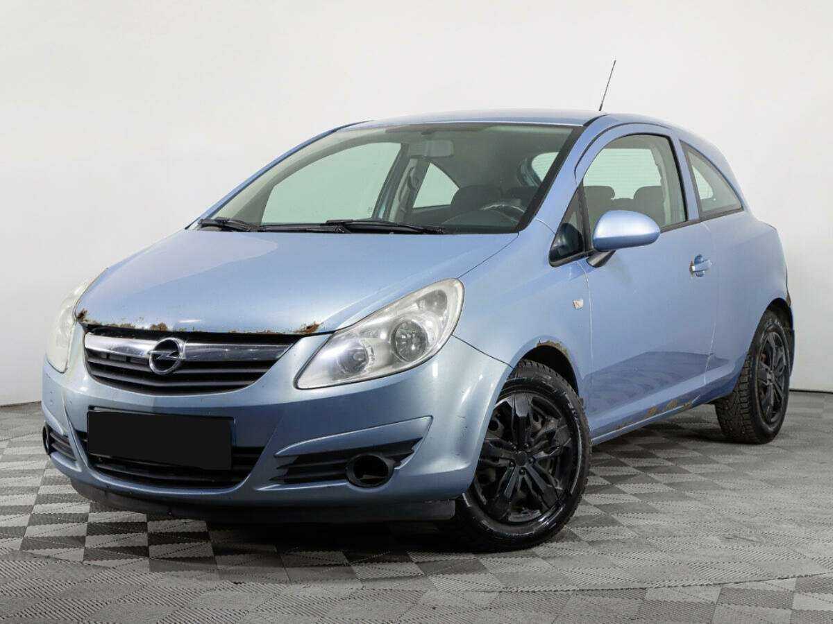 Opel Corsa с пробегом — 2008 год. Фото: #0