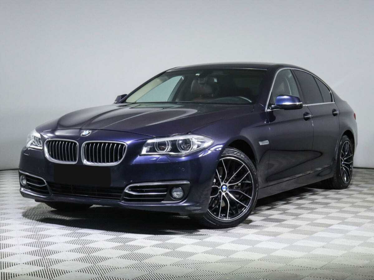 BMW 5 серии с пробегом — 2016 год. Фото: #0
