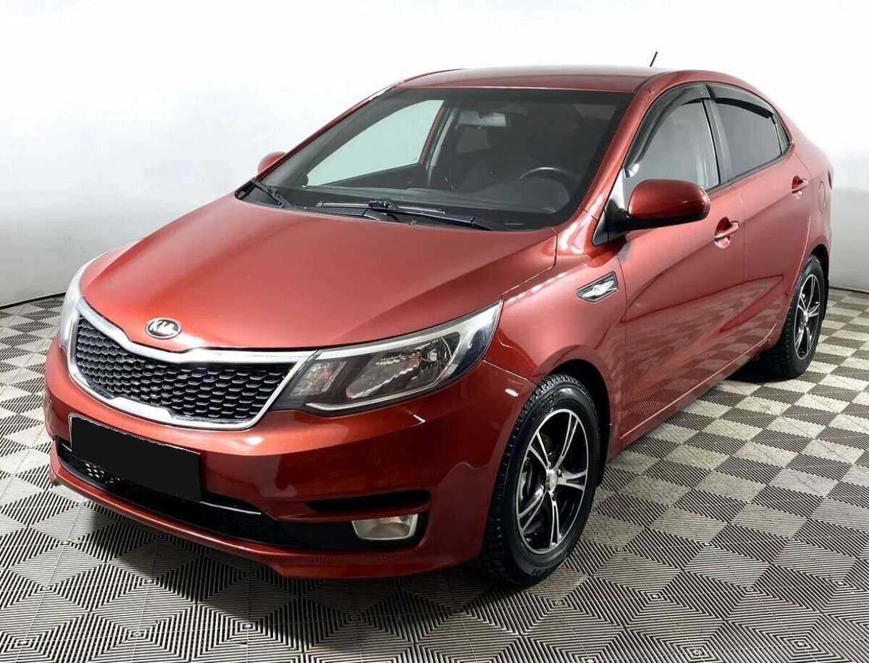Kia Rio с пробегом — 2016 год. Посмотреть фото