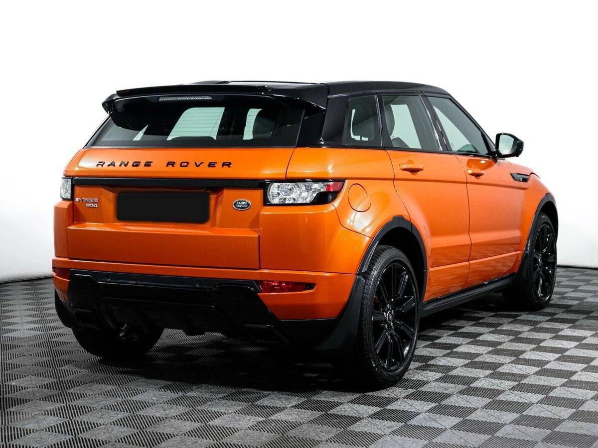 Land Rover Range Rover Evoque с пробегом — 2014 год. Фото: #4
