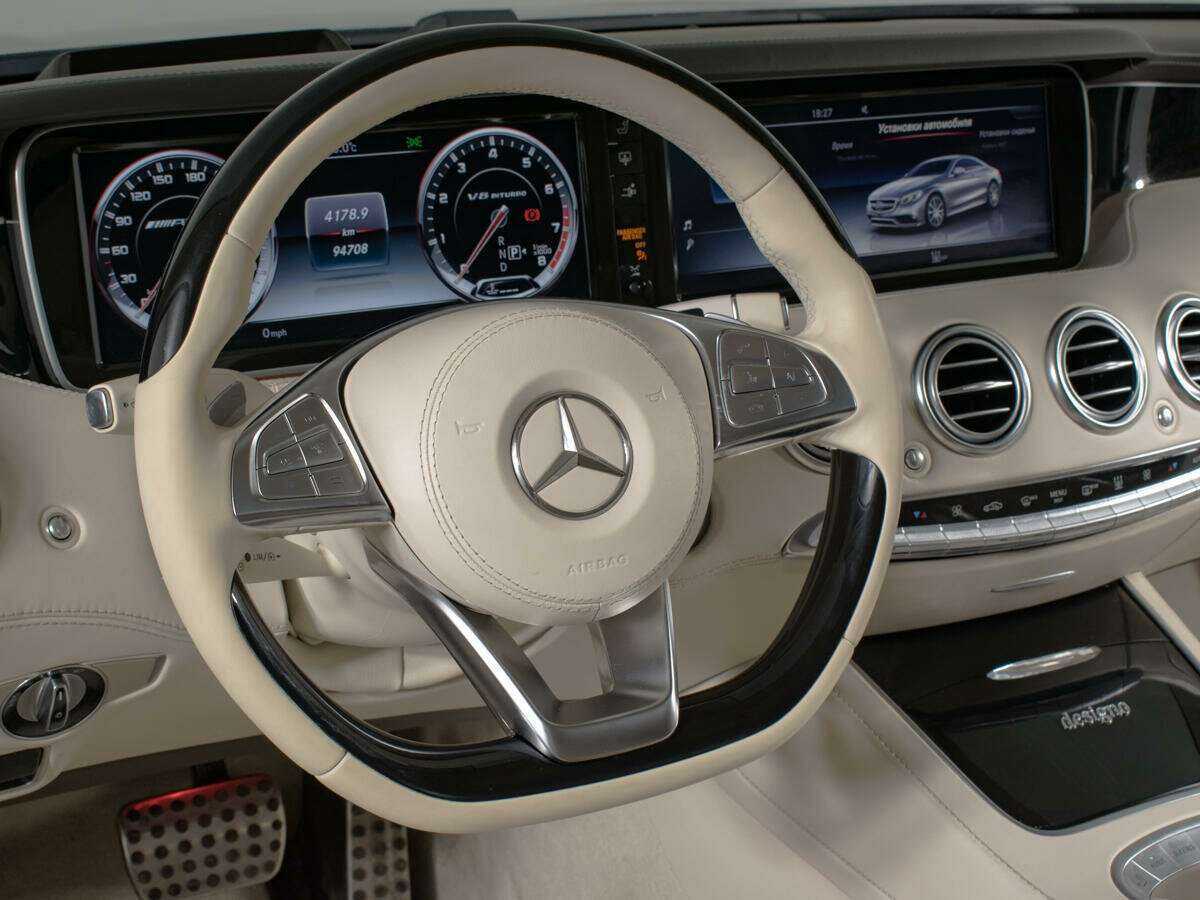 Mercedes-Benz S-Класс AMG с пробегом — 2015 год. Фото: #15
