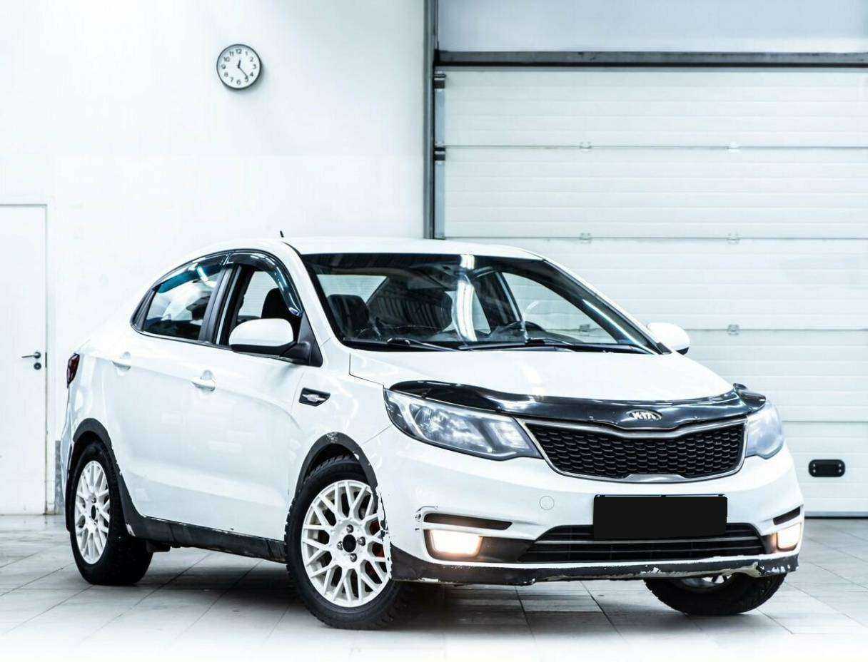 Kia Rio с пробегом — 2016 год. Фото: #1