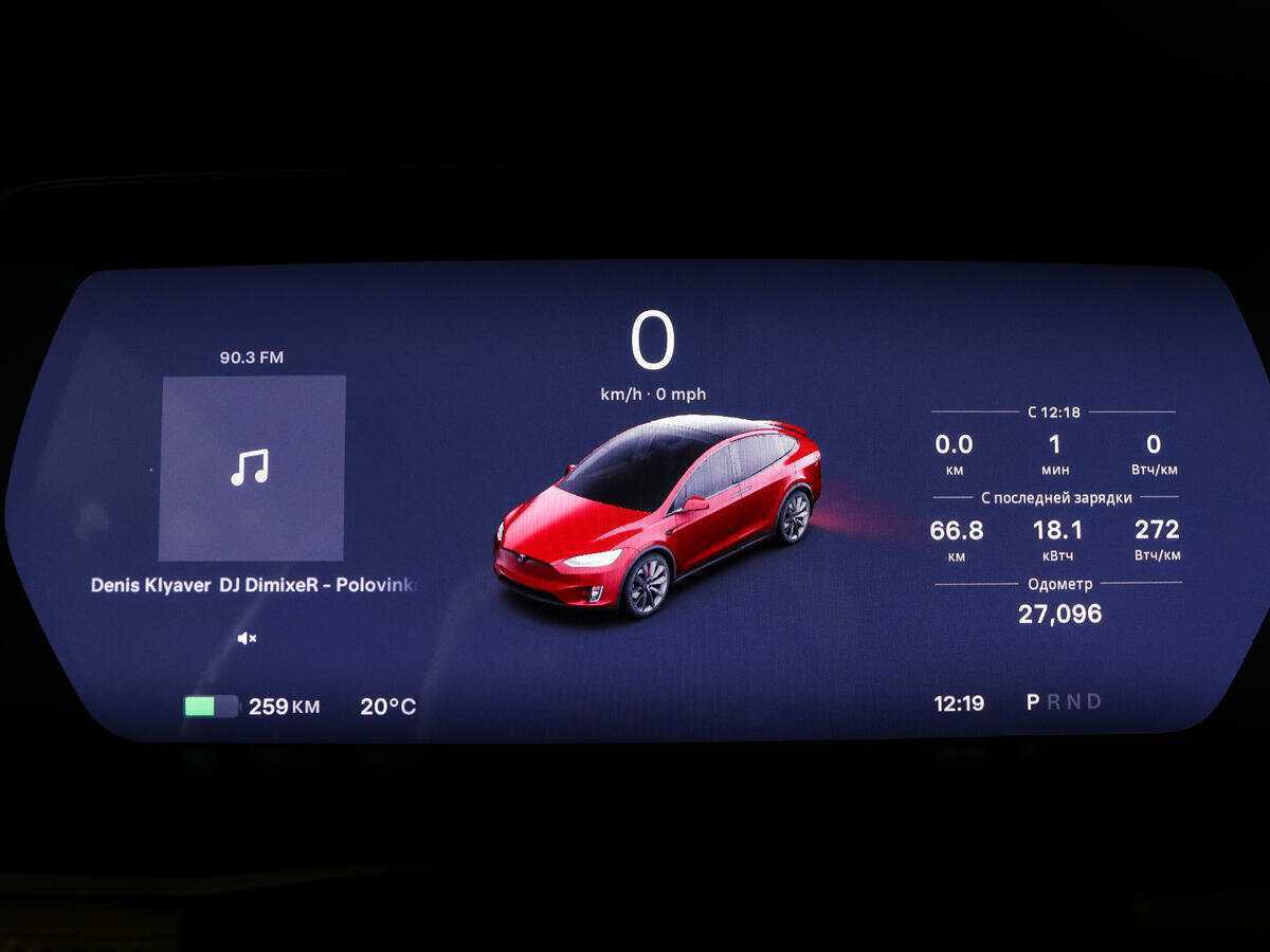 Tesla Model X с пробегом — 2019 год. Фото: #12