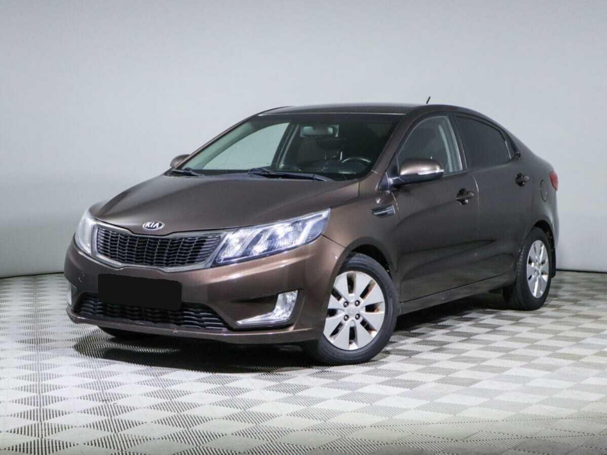 Kia Rio с пробегом — 2014 год. Посмотреть фото