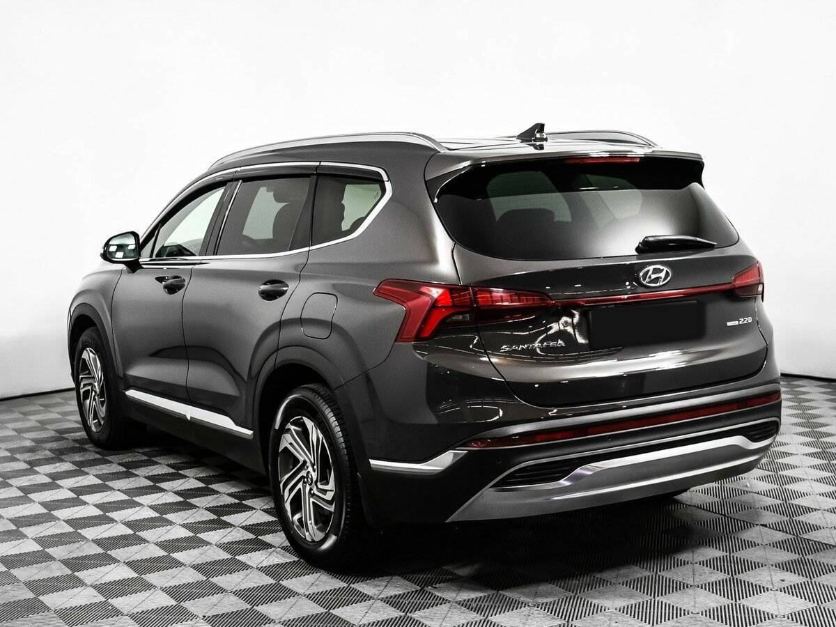 Hyundai Santa Fe с пробегом — 2021 год. Фото: #6