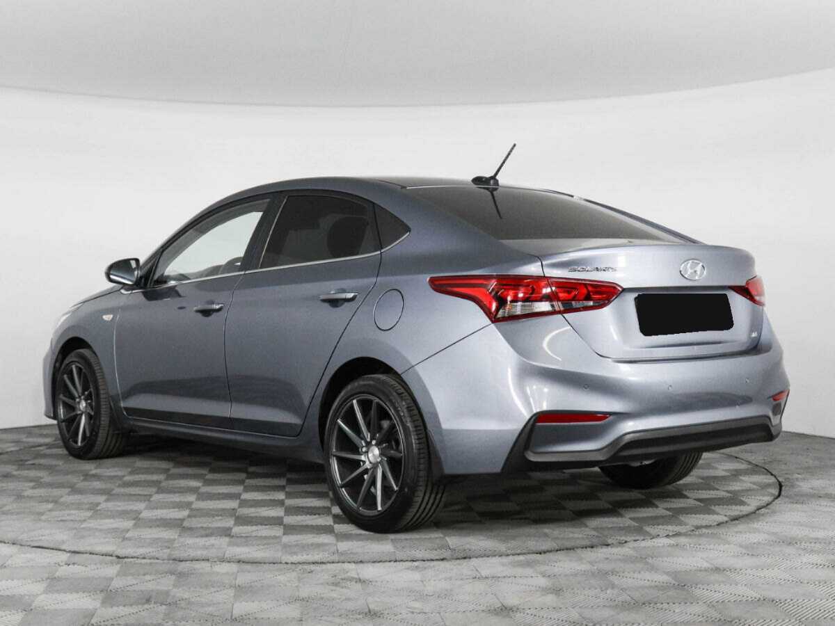 Hyundai Solaris с пробегом — 2019 год. Фото: #6
