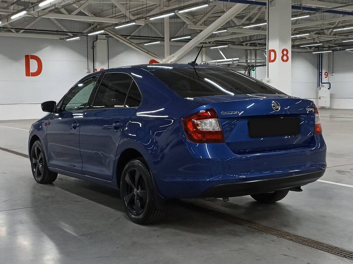 Skoda Rapid с пробегом — 2018 год. Фото: #6