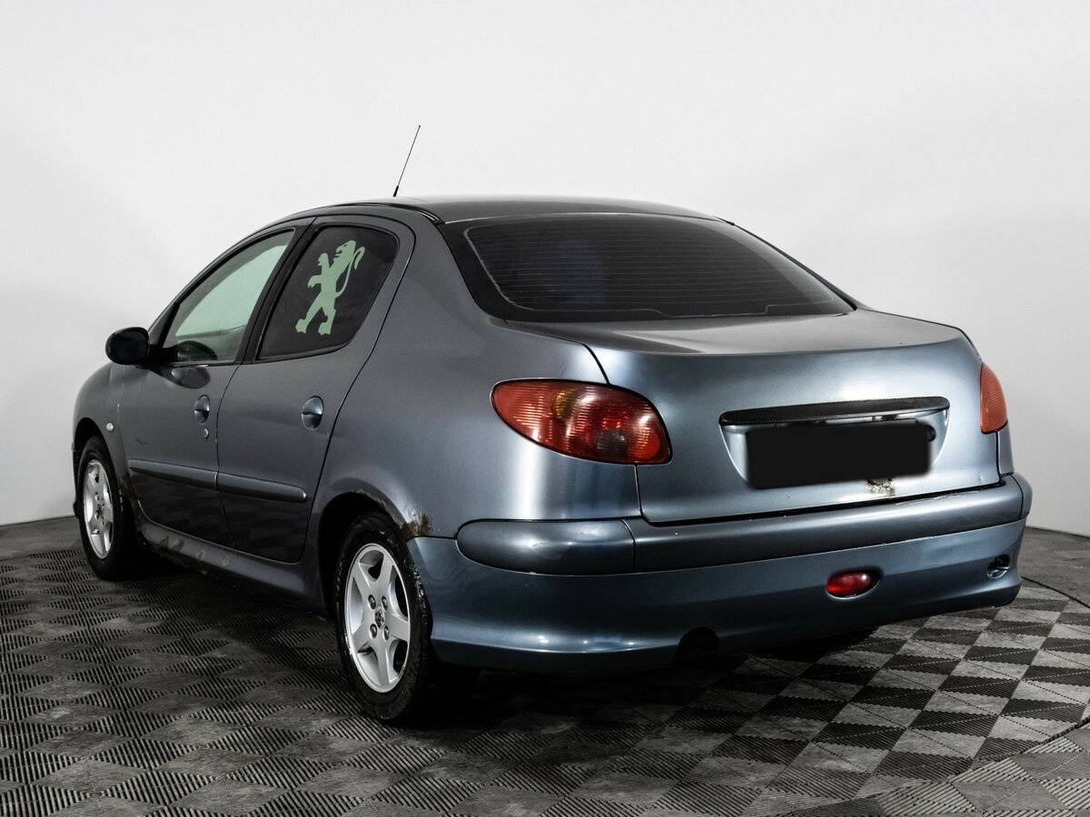 Peugeot 206 с пробегом — 2008 год. Фото: #6