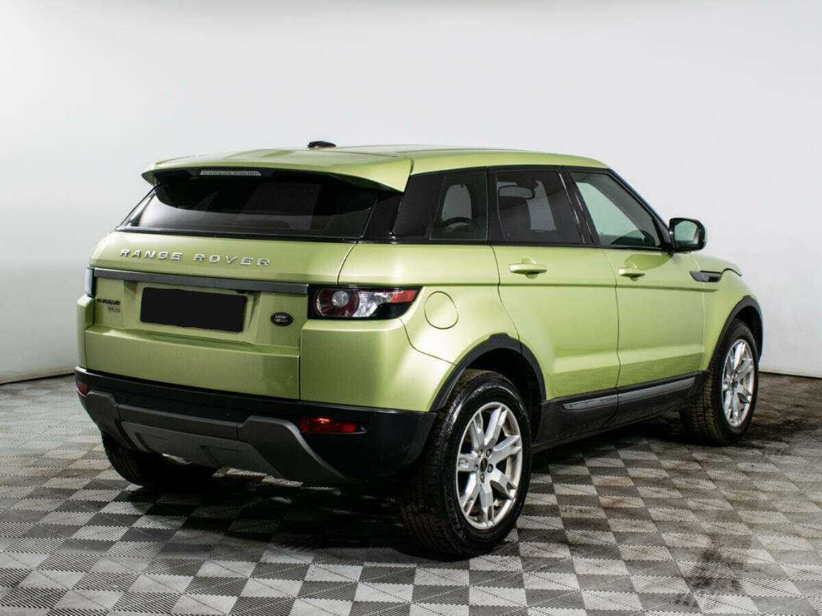 Land Rover Range Rover Evoque с пробегом — 2012 год. Фото: #3