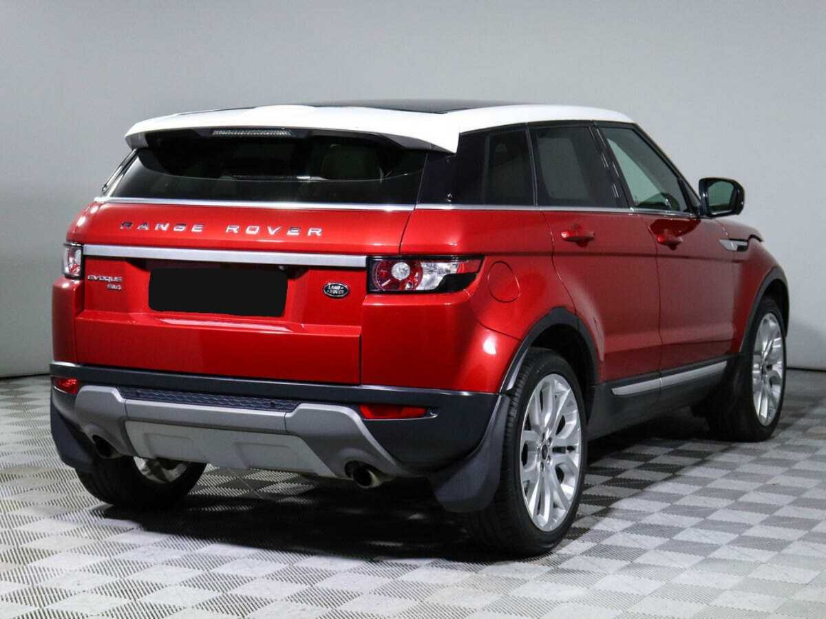 Land Rover Range Rover Evoque с пробегом — 2013 год. Фото: #4
