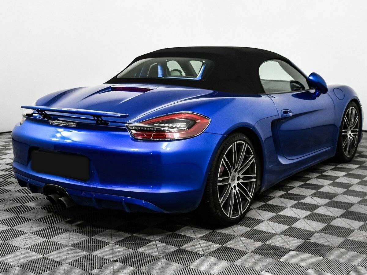 Porsche Boxster с пробегом — 2015 год. Фото: #4