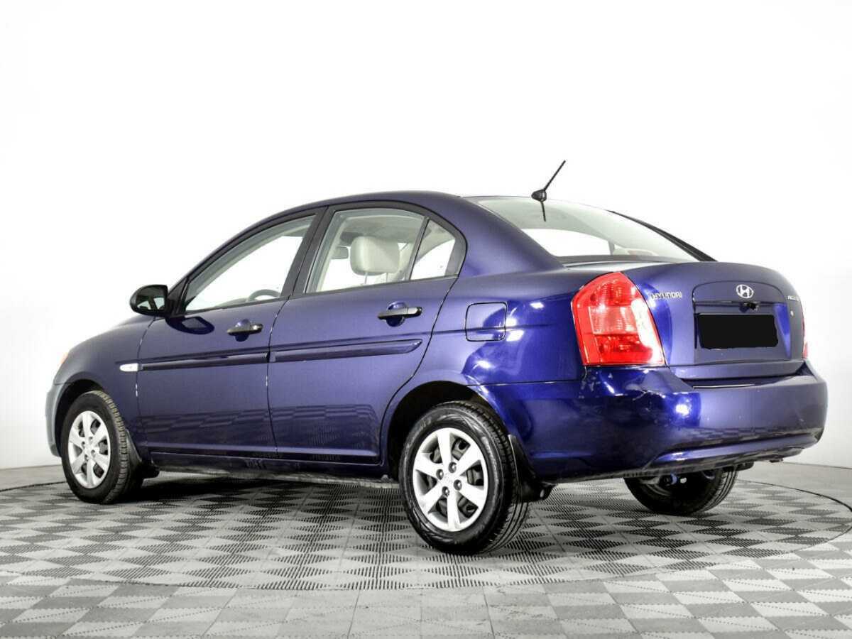 Hyundai Accent с пробегом — 2008 год. Фото: #6