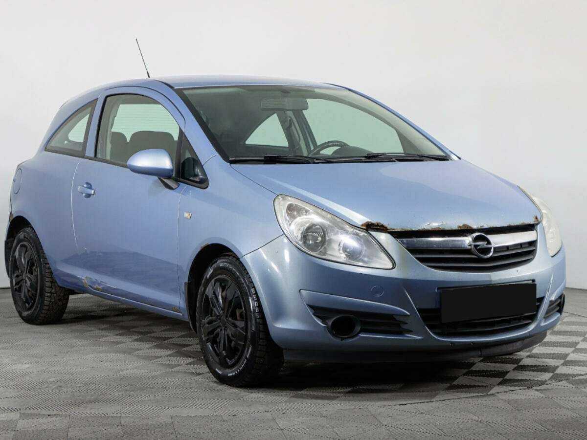 Opel Corsa с пробегом — 2008 год. Фото: #2