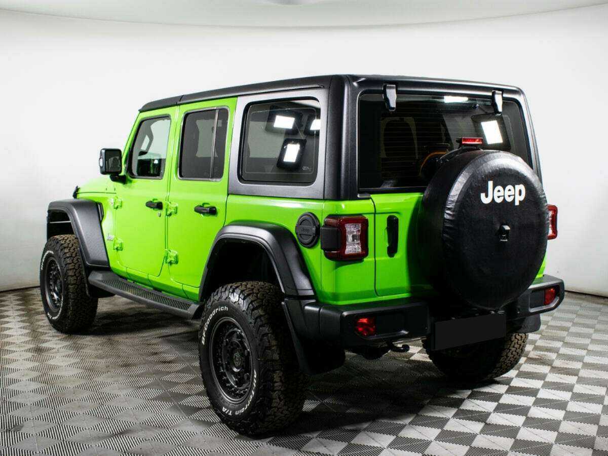 Jeep Wrangler с пробегом — 2021 год. Фото: #4