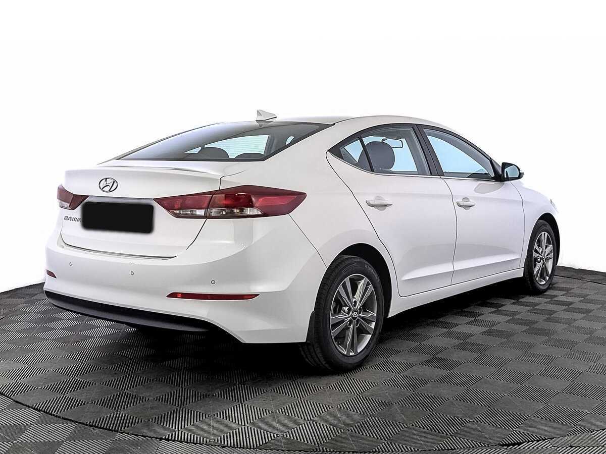 Hyundai Elantra с пробегом — 2018 год. Фото: #4