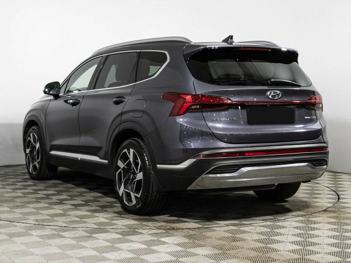 Hyundai Santa Fe с пробегом — 2021 год. Фото: #6
