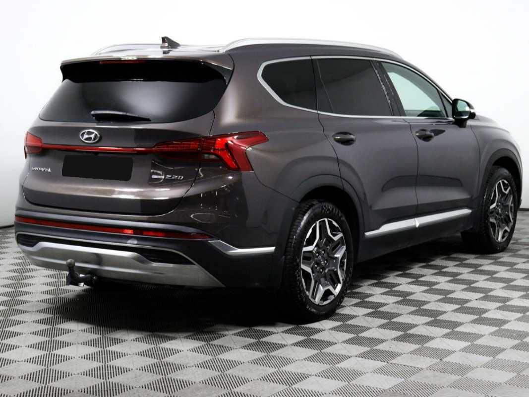 Hyundai Santa Fe с пробегом — 2021 год. Фото: #4