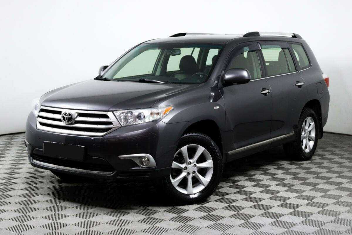 Toyota Highlander с пробегом — 2012 год. Фото: #0