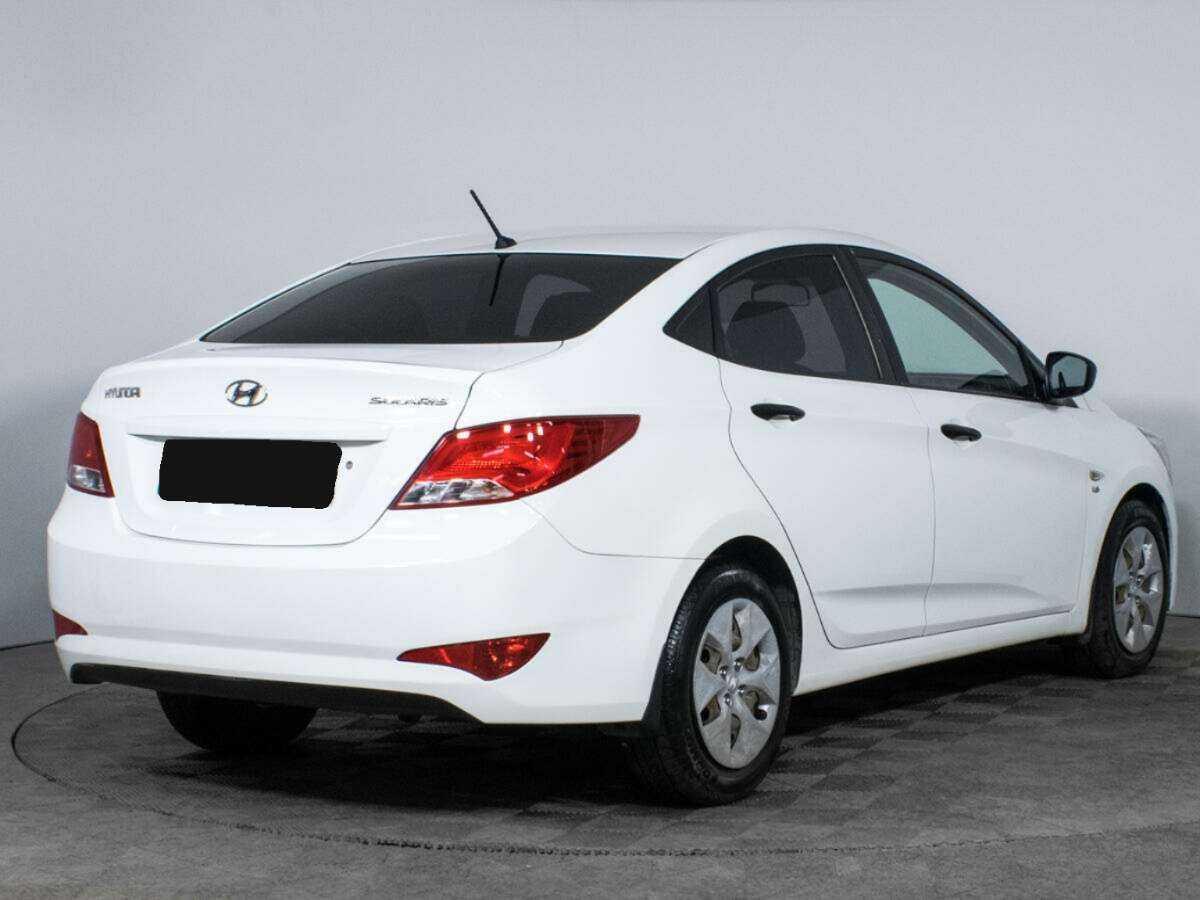 Hyundai Solaris с пробегом — 2015 год. Фото: #4
