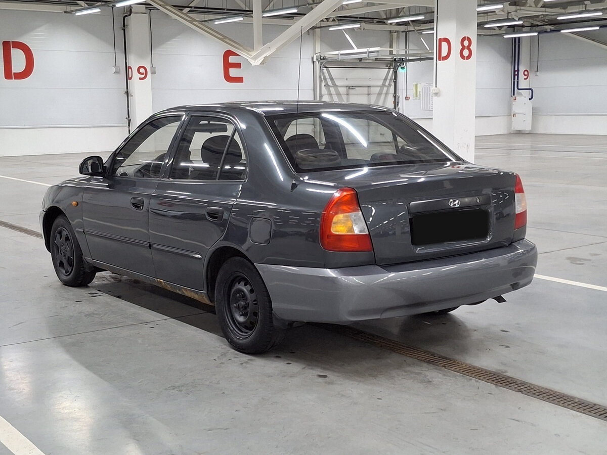 Hyundai Accent с пробегом — 2008 год. Фото: #6