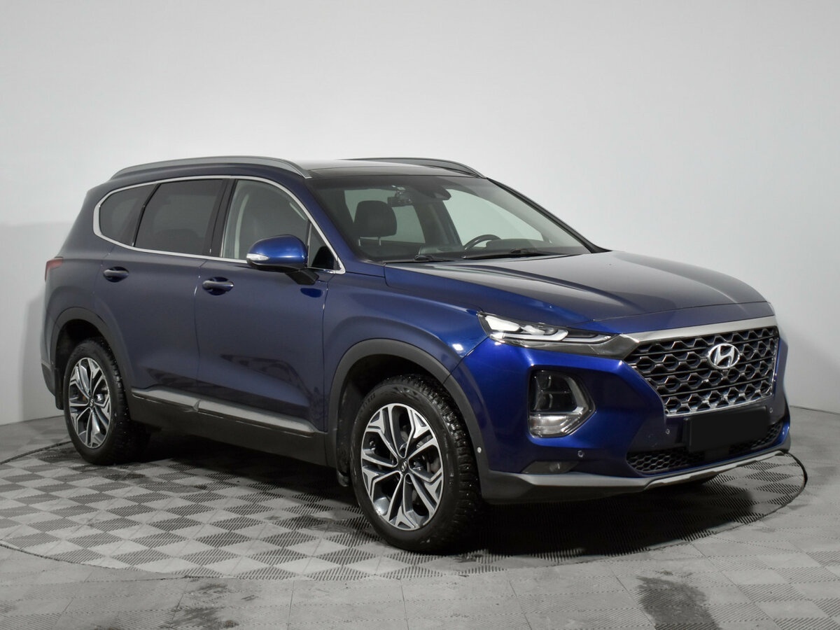 Hyundai Santa Fe с пробегом — 2019 год. Фото: #2