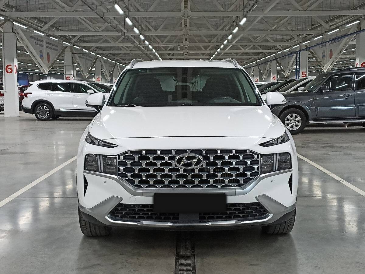 Hyundai Santa Fe с пробегом — 2021 год. Фото: #1
