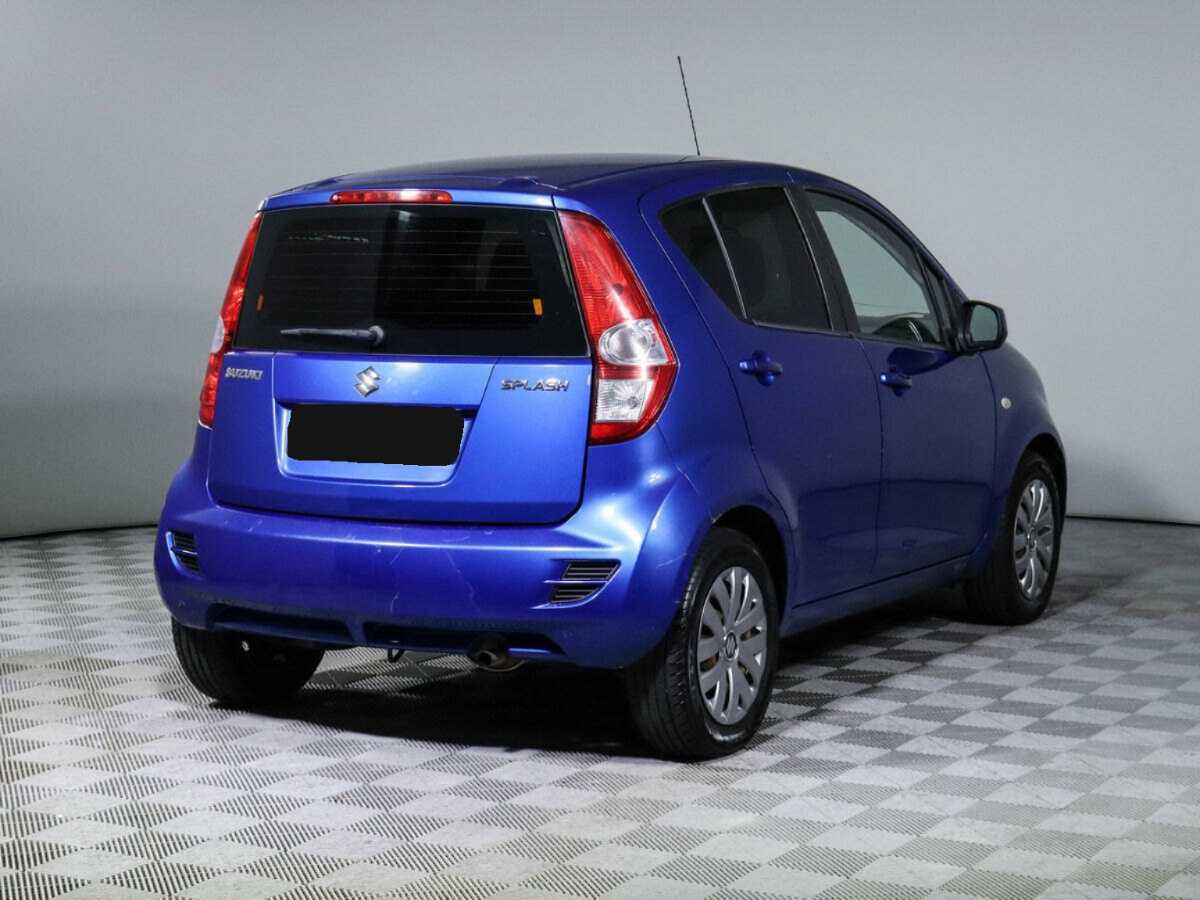 Suzuki Splash с пробегом — 2011 год. Фото: #3