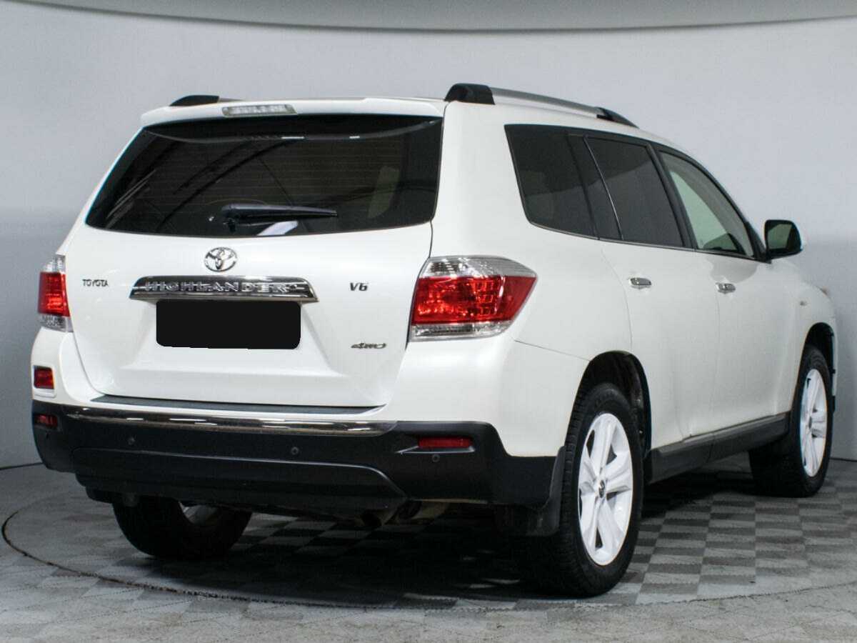 Toyota Highlander с пробегом — 2012 год. Фото: #3