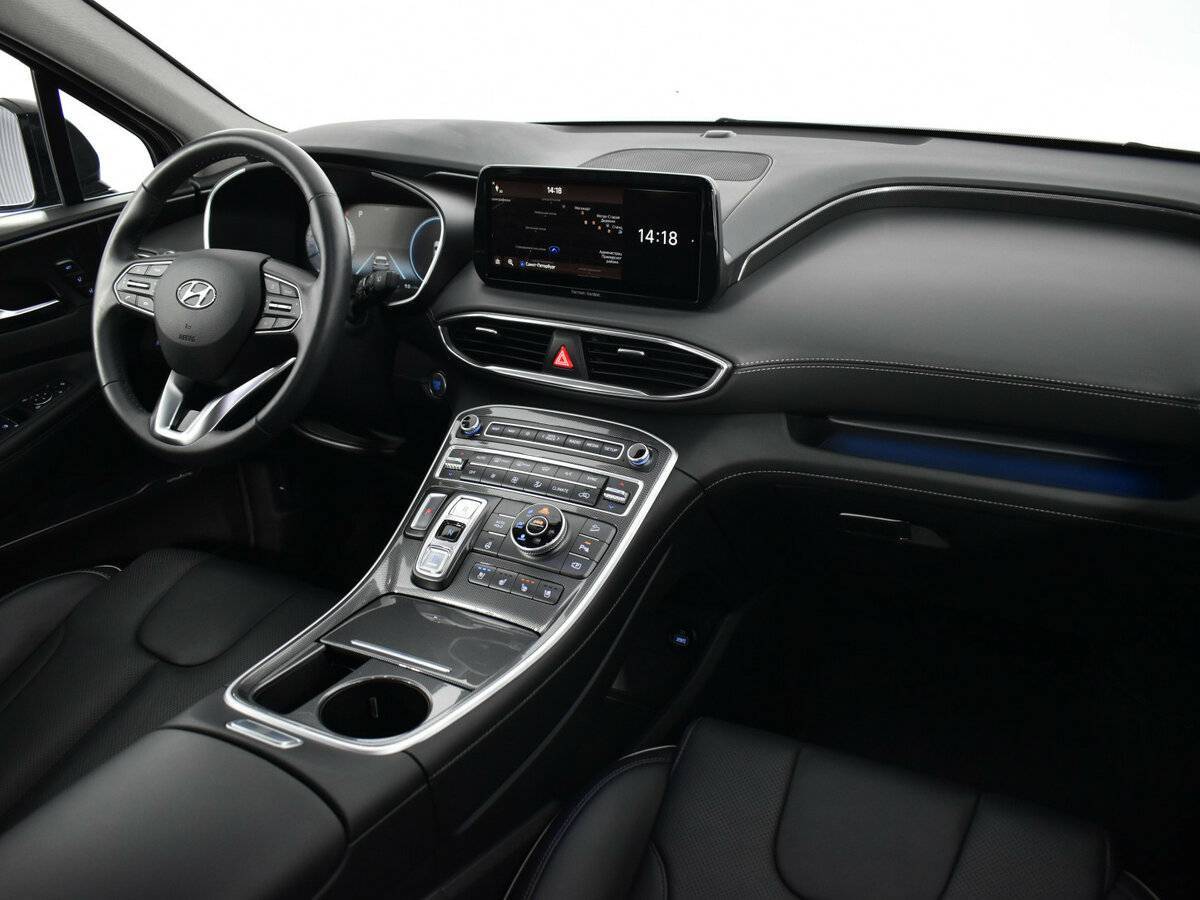 Hyundai Santa Fe с пробегом — 2021 год. Фото: #9