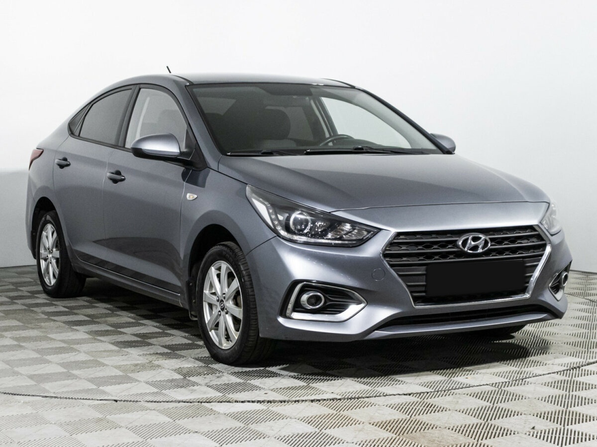 Hyundai Solaris с пробегом — 2018 год. Фото: #2