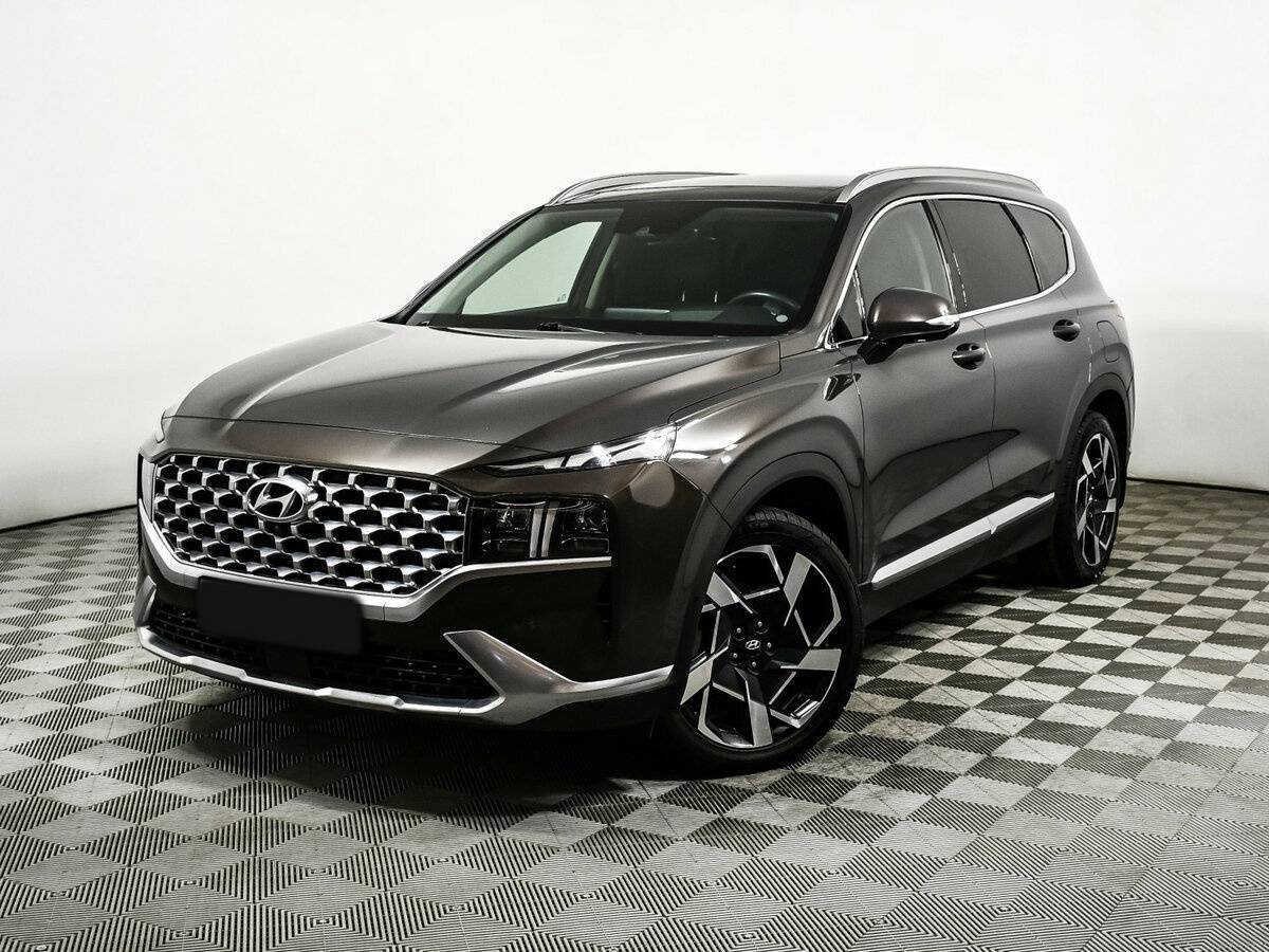 Hyundai Santa Fe с пробегом — 2021 год. Посмотреть фото