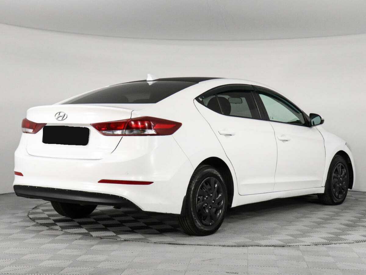 Hyundai Elantra с пробегом — 2018 год. Фото: #1