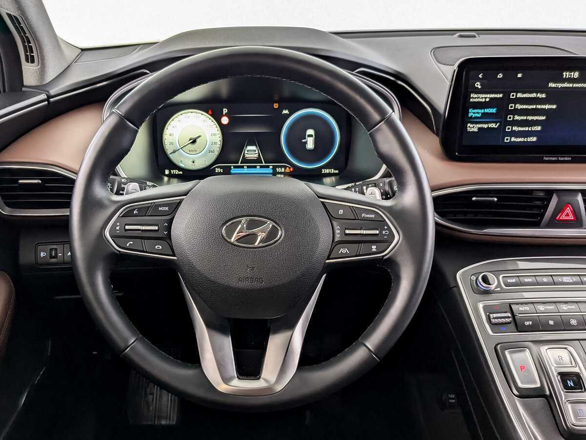 Hyundai Santa Fe с пробегом — 2022 год. Фото: #22