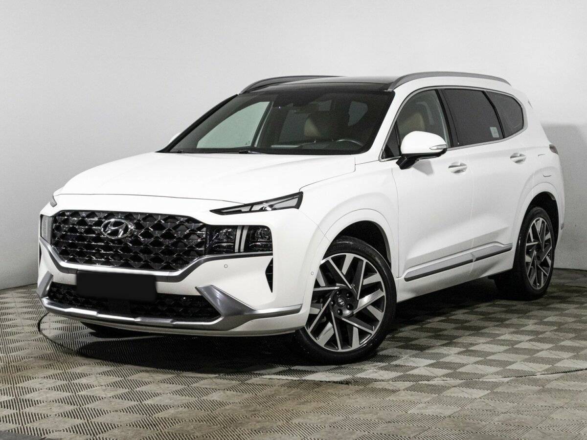 Hyundai Santa Fe с пробегом — 2020 год. Посмотреть фото