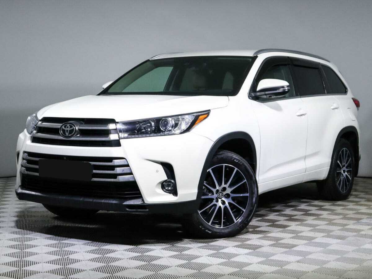 Toyota Highlander с пробегом — 2017 год. Посмотреть фото
