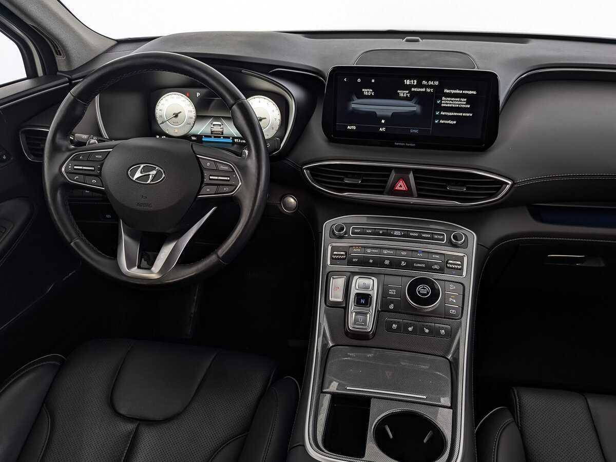 Hyundai Santa Fe с пробегом — 2021 год. Фото: #29